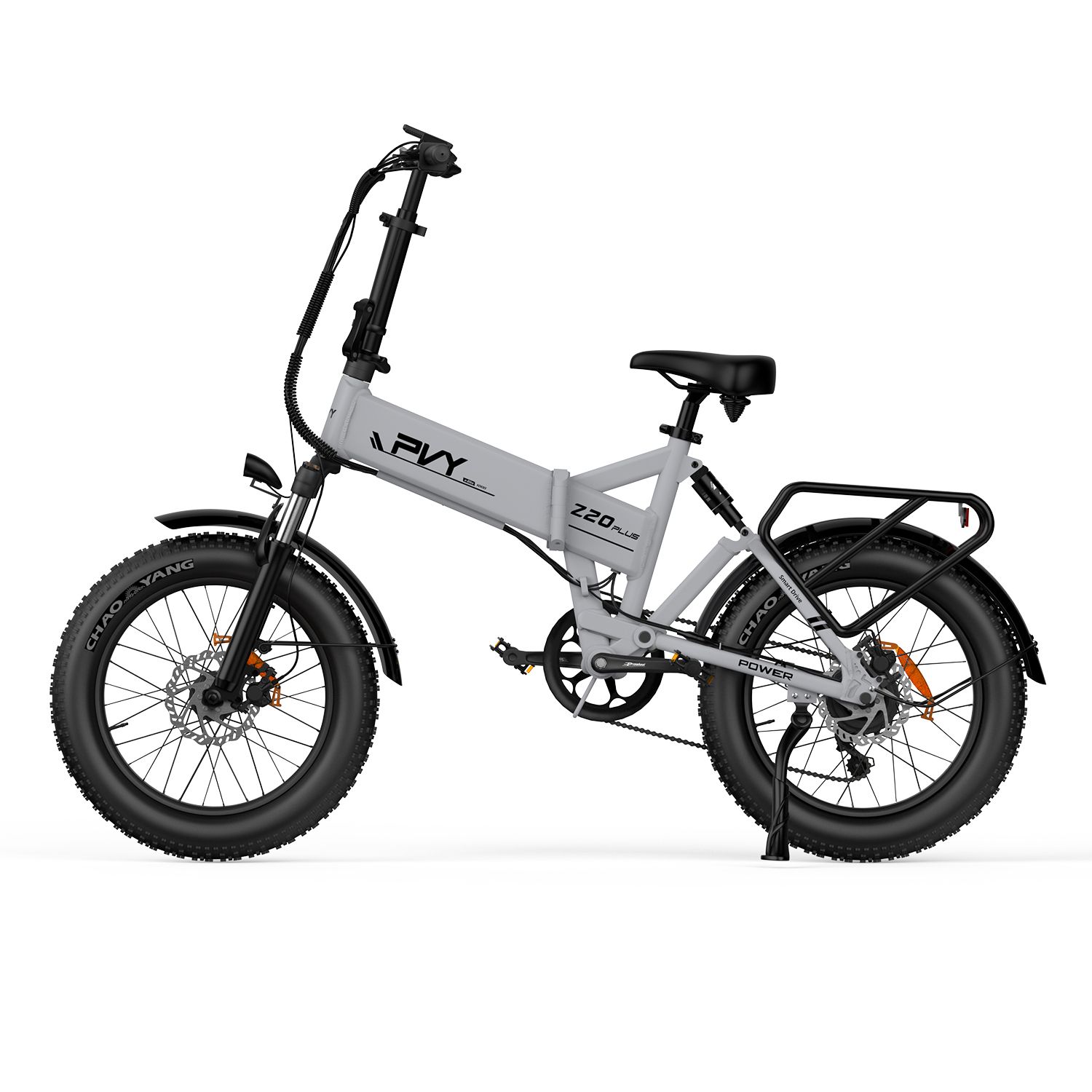 PVY Z20 Plus All-Terrain-E-Bike, 48V 16,5Ah Akku, Dreifachfederung