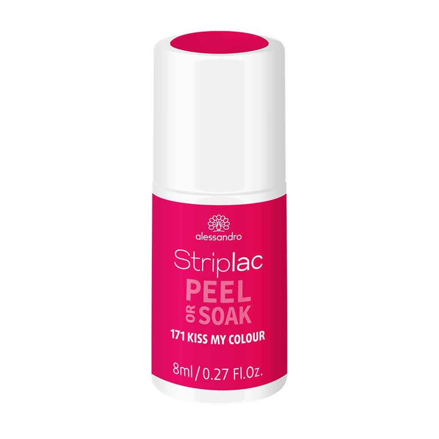 Alessandro International StripLac Peel or Soak 8 ml - 171 Kiss My Colour