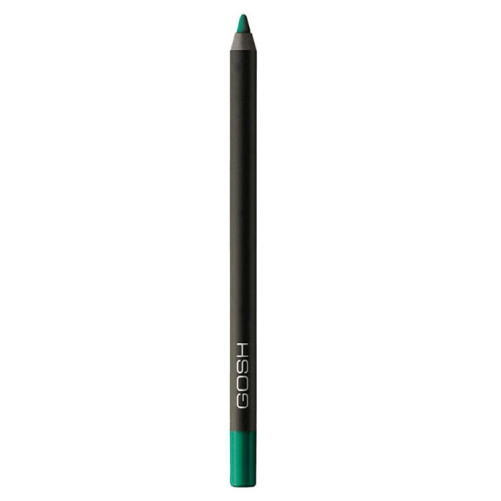 Gosh Velvet Touch Eyeliner Waterproof Woody Green, ein grüner Kajalstift.