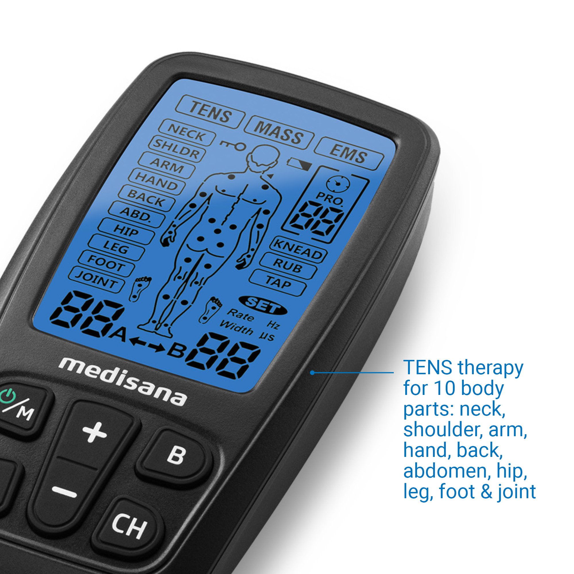 medisana TT 205 | TENS Gerät | EMS Reizstromgerät