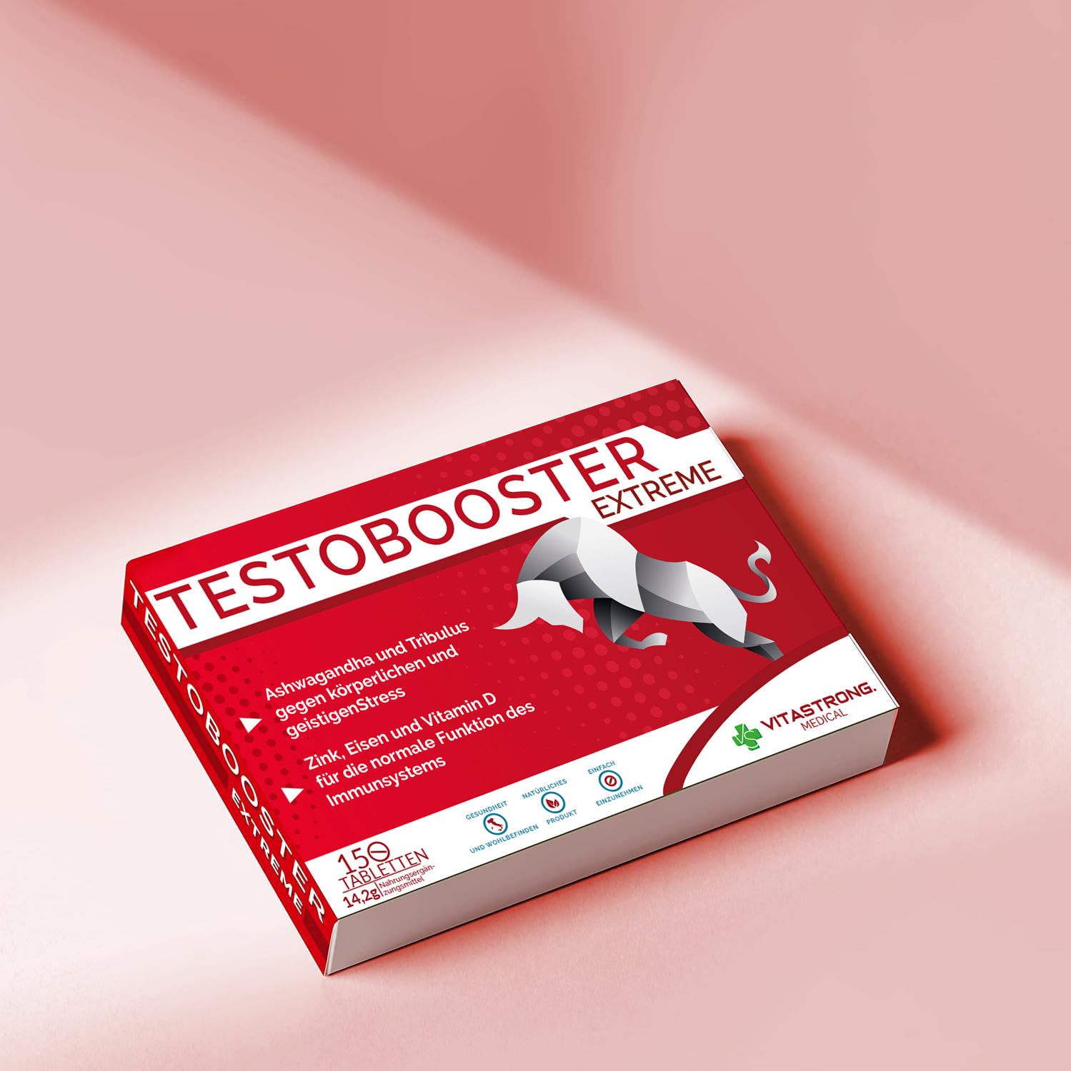 Vitastrong Testobooster Extreme – Tonus & männliche Vitalität