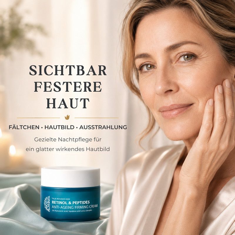 TALIA - Gesichtscreme mit Retinol und Peptiden