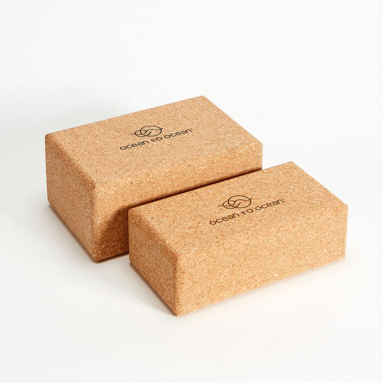 Yogablock aus Kork Large - Ocean to Ocean