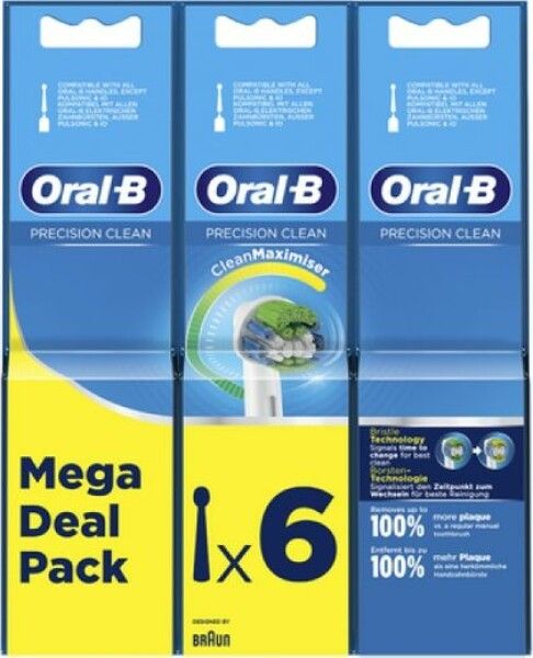 Oral-B Pro Precision Clean 6er Pack (2+2+2)