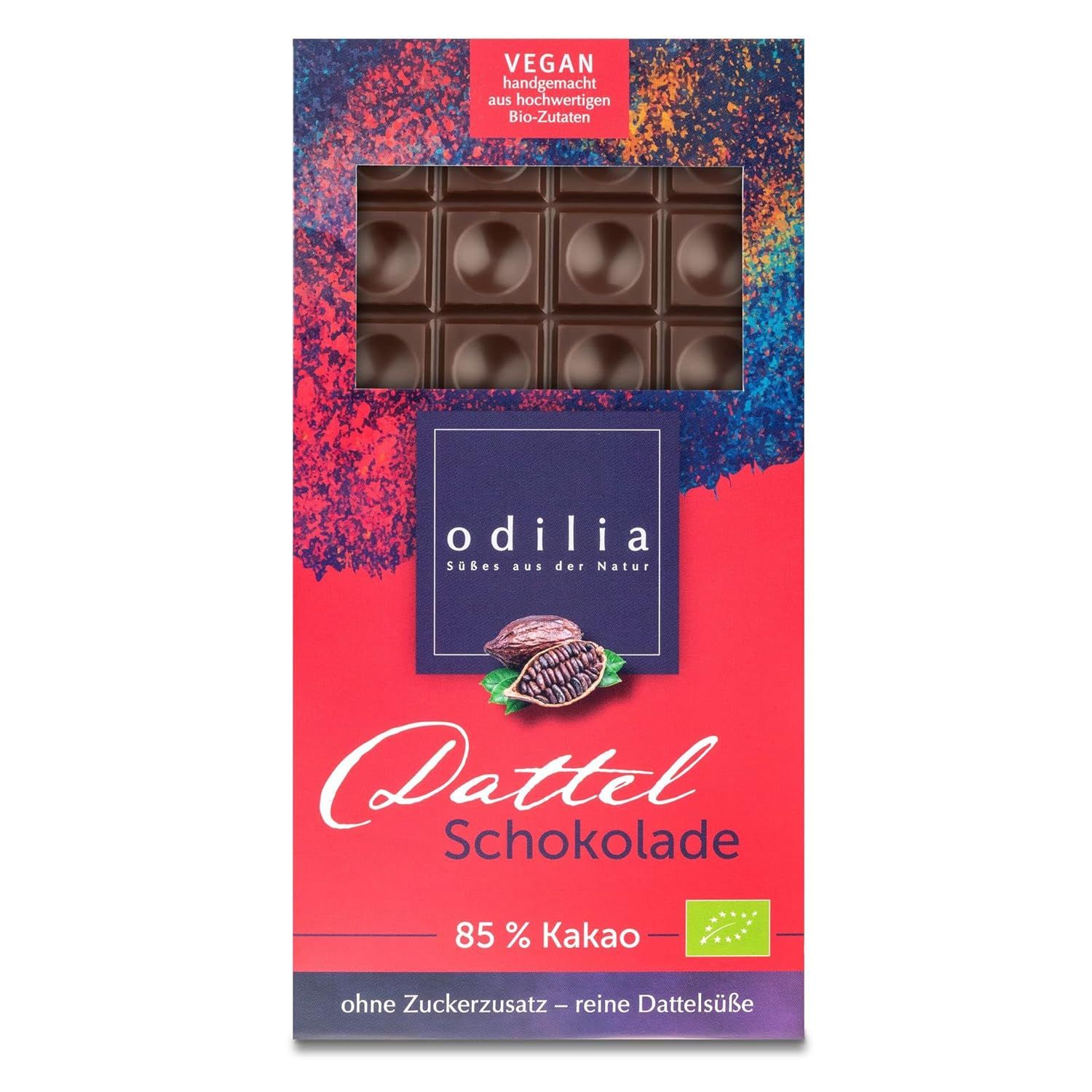 odilia Bio Dattel Schokolade 85% Kakao