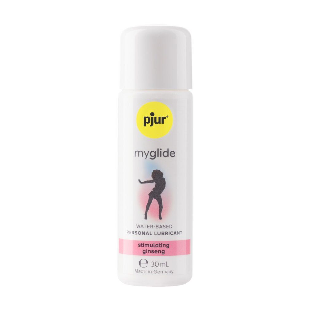 Pjur myglide Gleitmittel: alter und neuer Flaschendesignvergleich. 30ml.