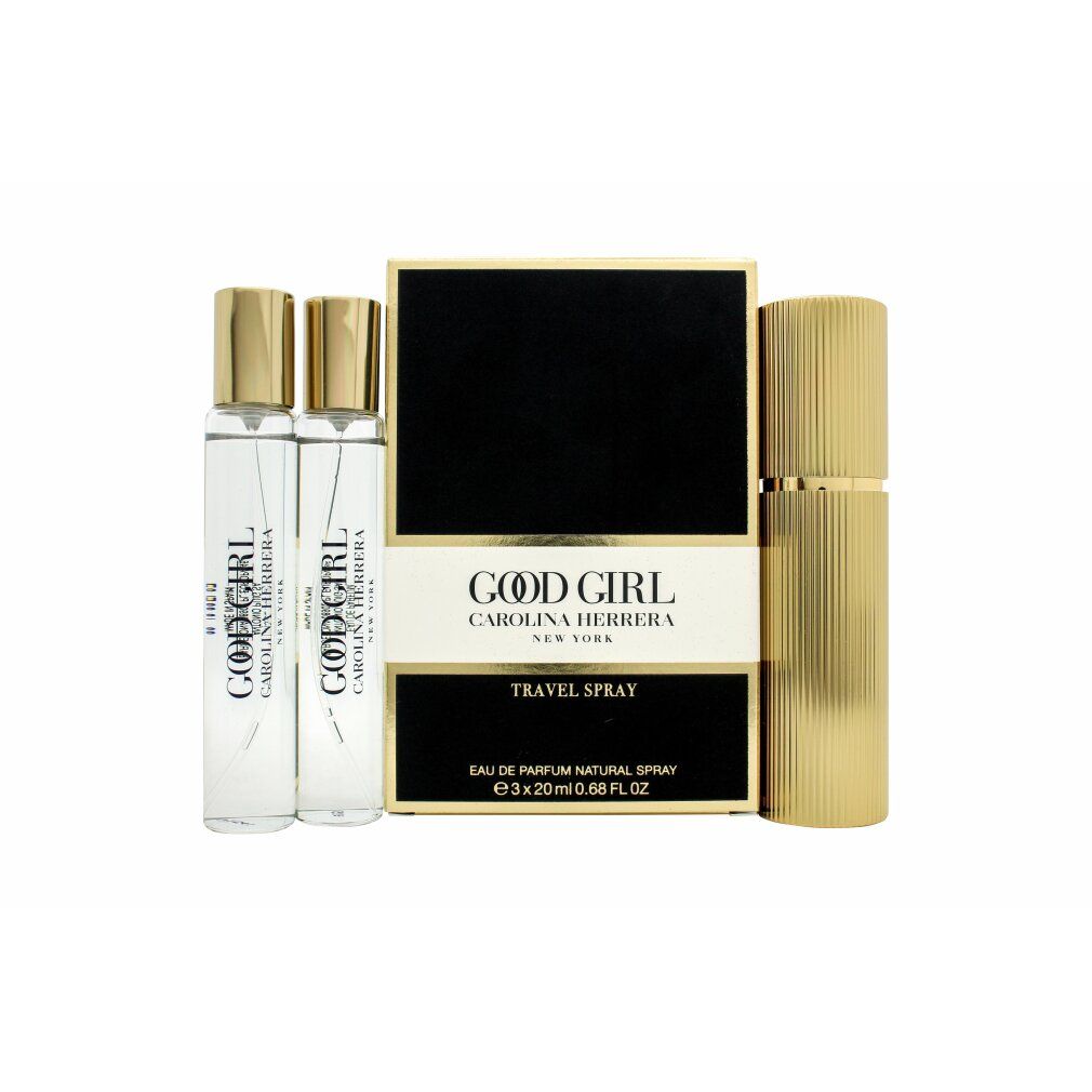 Carolina Herrera Good Girl Gift Set 1 x  edp Travel Spray + 2 x  edp Refills