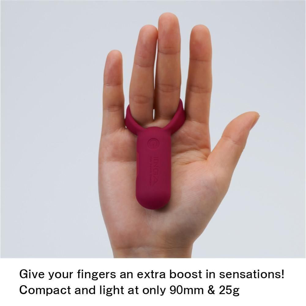 TENGA SVR Smart Vibe Ring Carmine