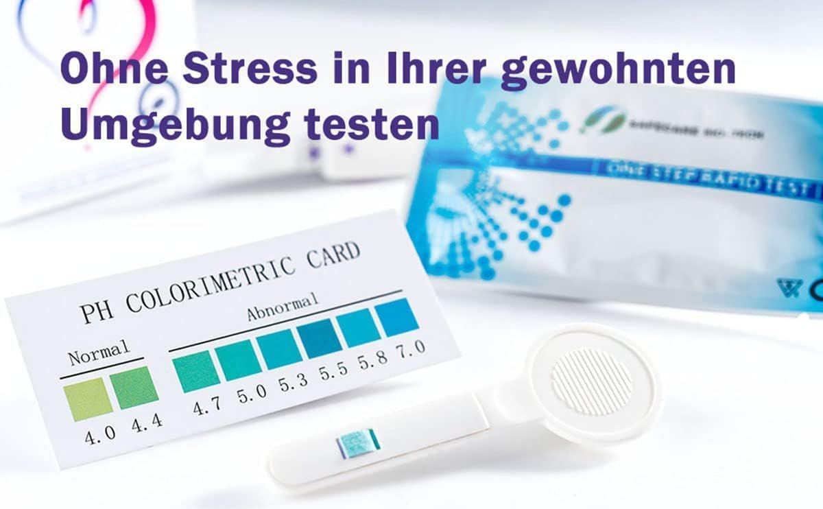 One+Step pH vaginaler Teststreifen - Selbsttest zur Bestimmung des vaginalen pH-Wertes