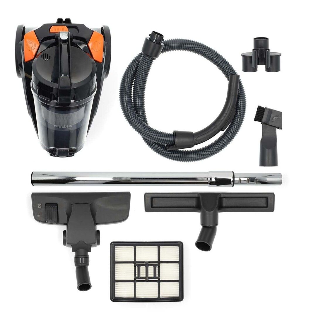 Nedis Staubsauger ohne Beutel / Beutellos / 700 W / Staubkapazität: 3.0 l / Kombi-Bürste / Aktions