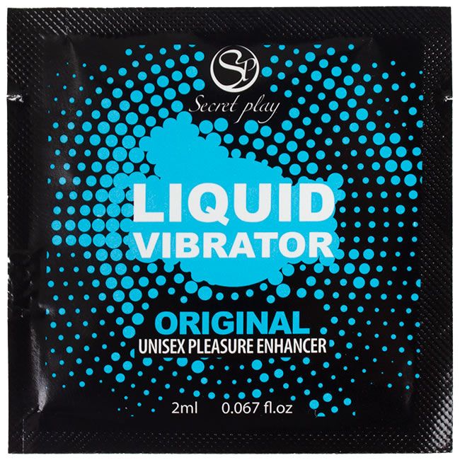 Secret Play Liquid Vibrator Original, Unisex Pleasure Enhancer, 2ml.