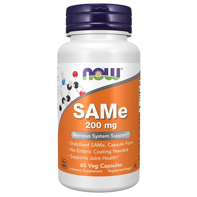 Now Foods SAMe 200 mg 60 Veg-Kapseln