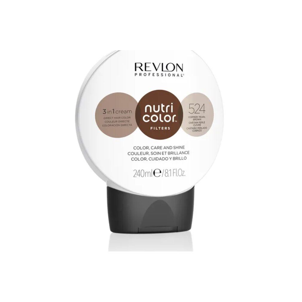 Revlon Nutri Color Filters 524 Cooper Pearl Brown Flasche, 240ml.