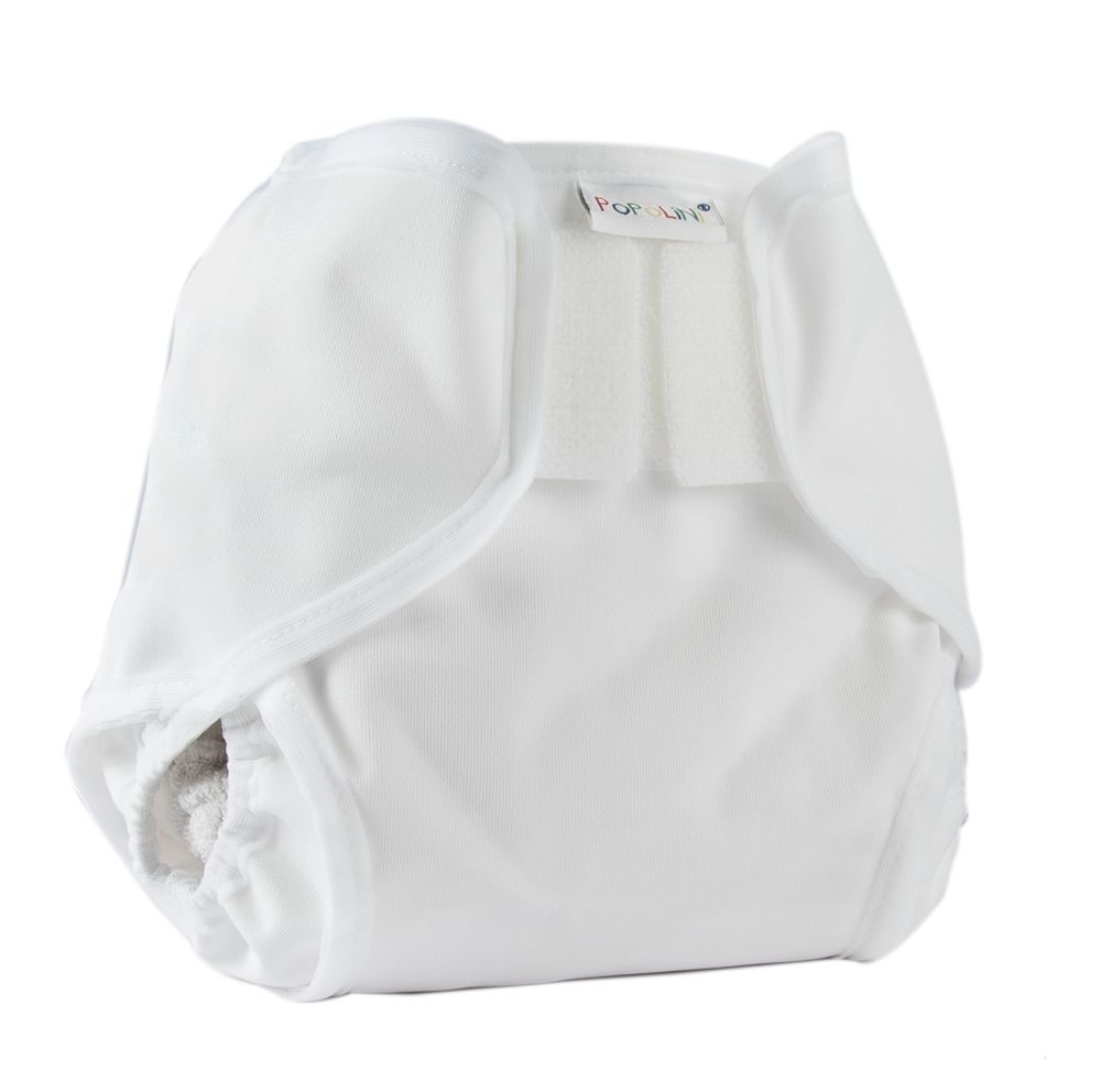 PopoWrap Überhose Gr. S (3-6 kg) Weiß