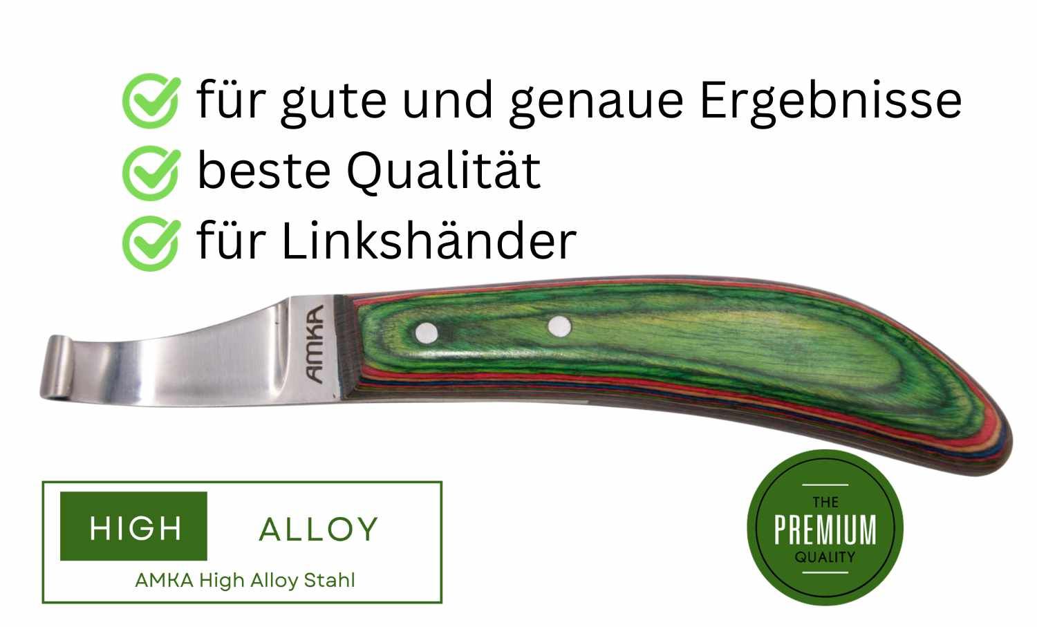 AMKA PRO HAS Hufmesser links