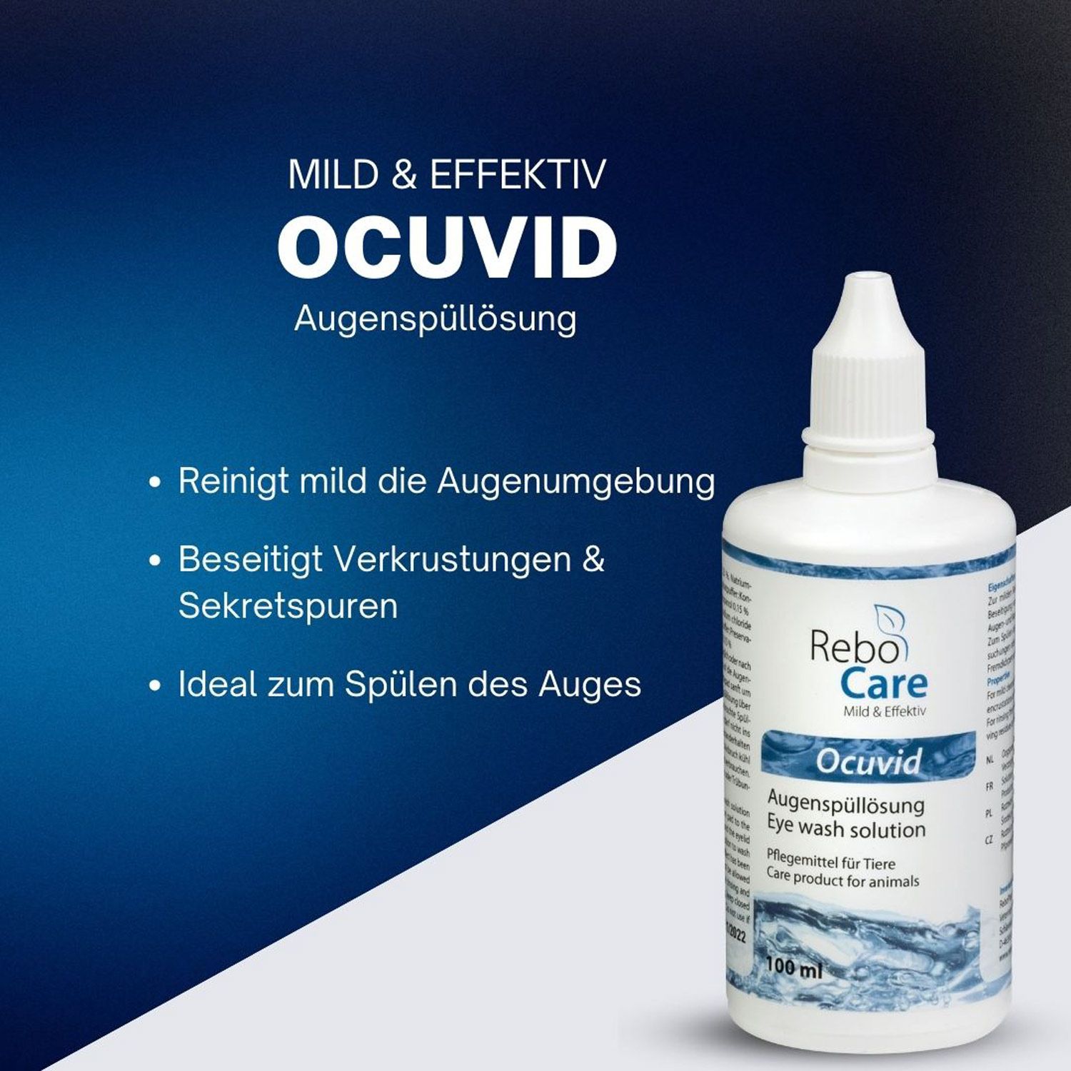 Ocuvid Augenspüllösung für alle Tiere