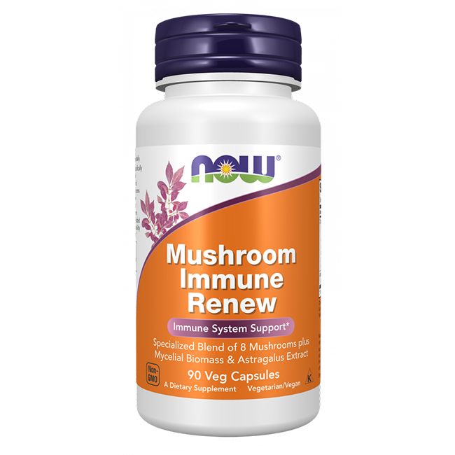 Now Foods Pilz Immune Renew 90 Veg-Kapseln