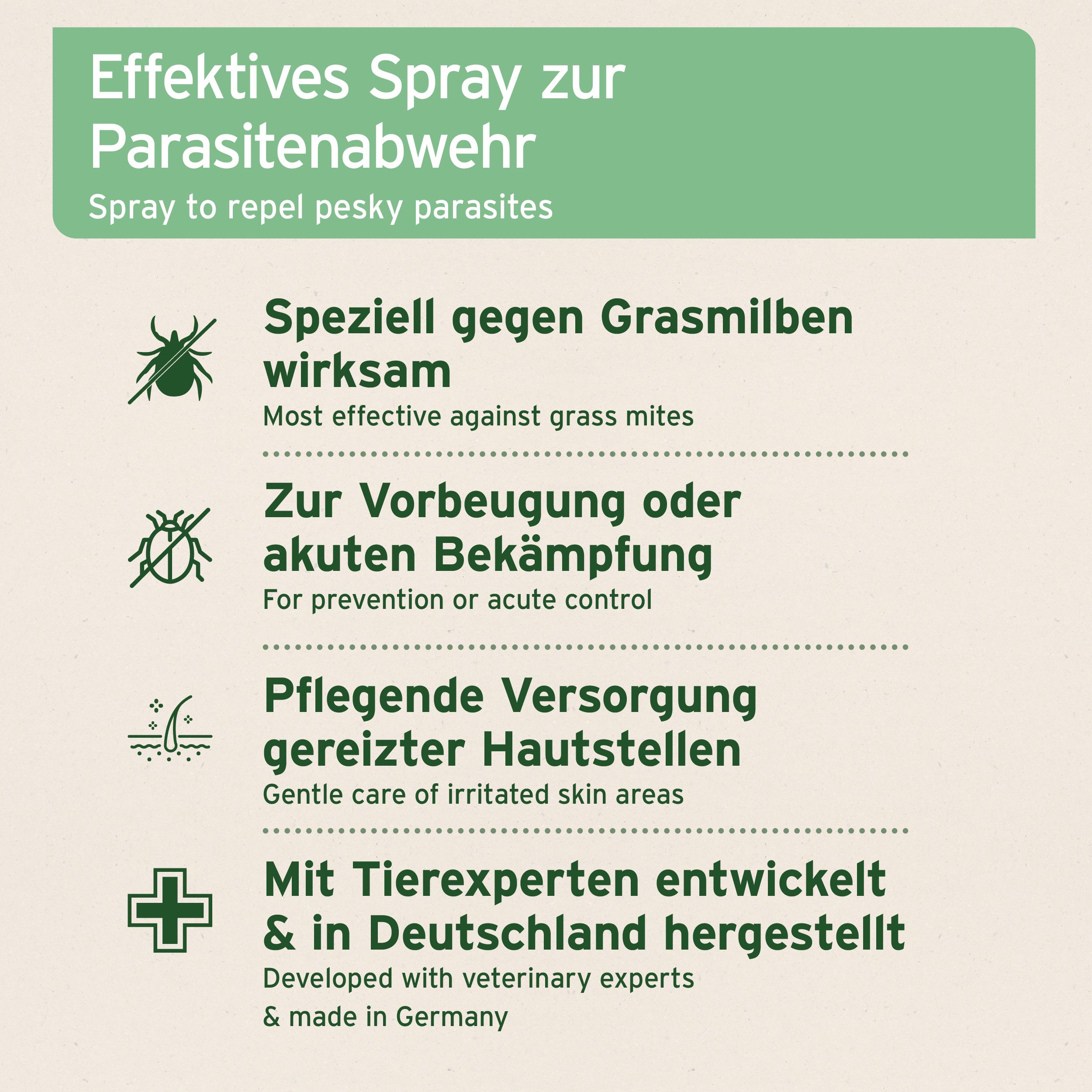 AniForte Grasmilben-EX Spray für Hunde