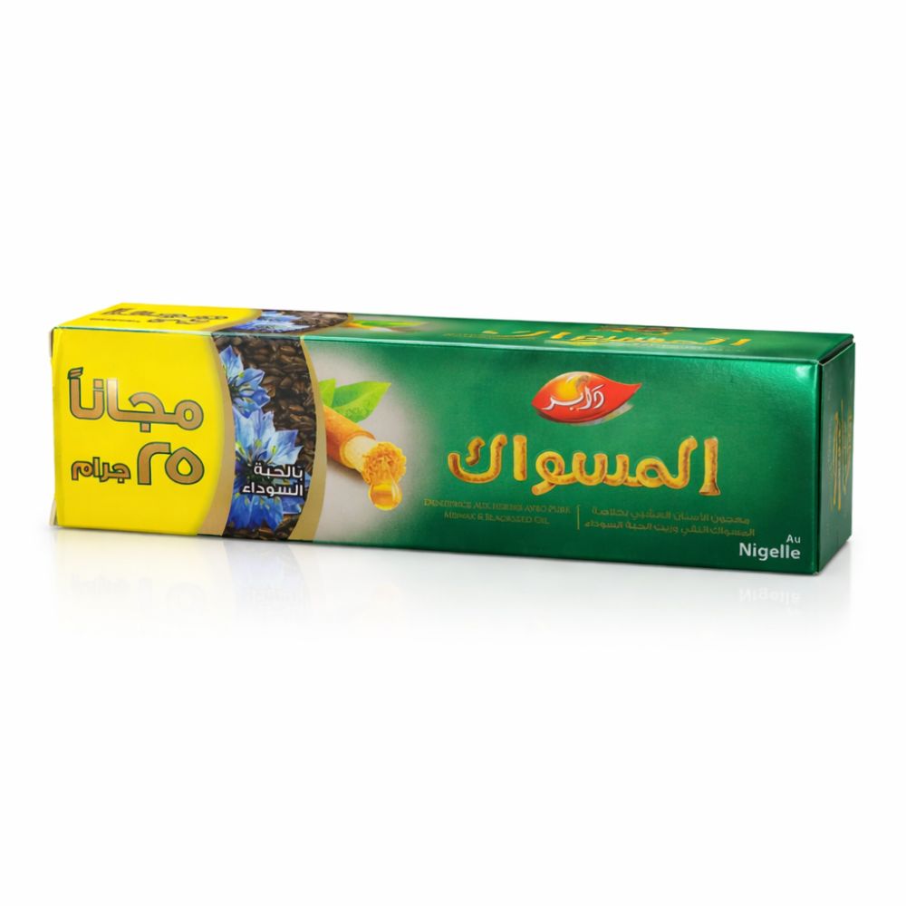 Dabur - Miswak Zahnpasta mit Schwarzkümmelöl 50g+25g