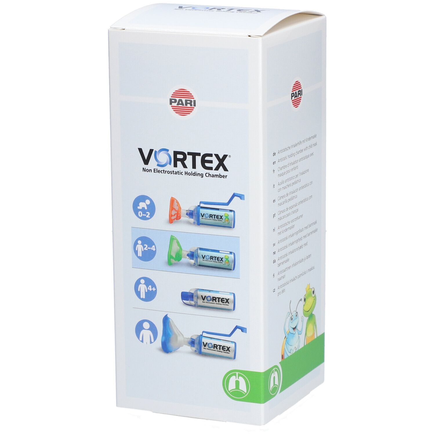 VORTEX mit Kindermaske ab 2 Jahren