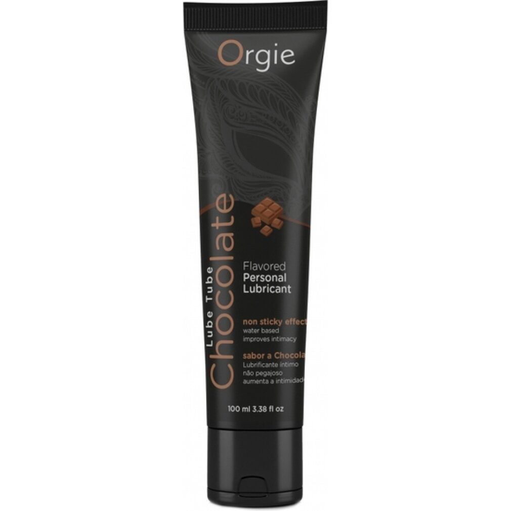 Lube Tube Chocolate Flavored Intimate Gel
