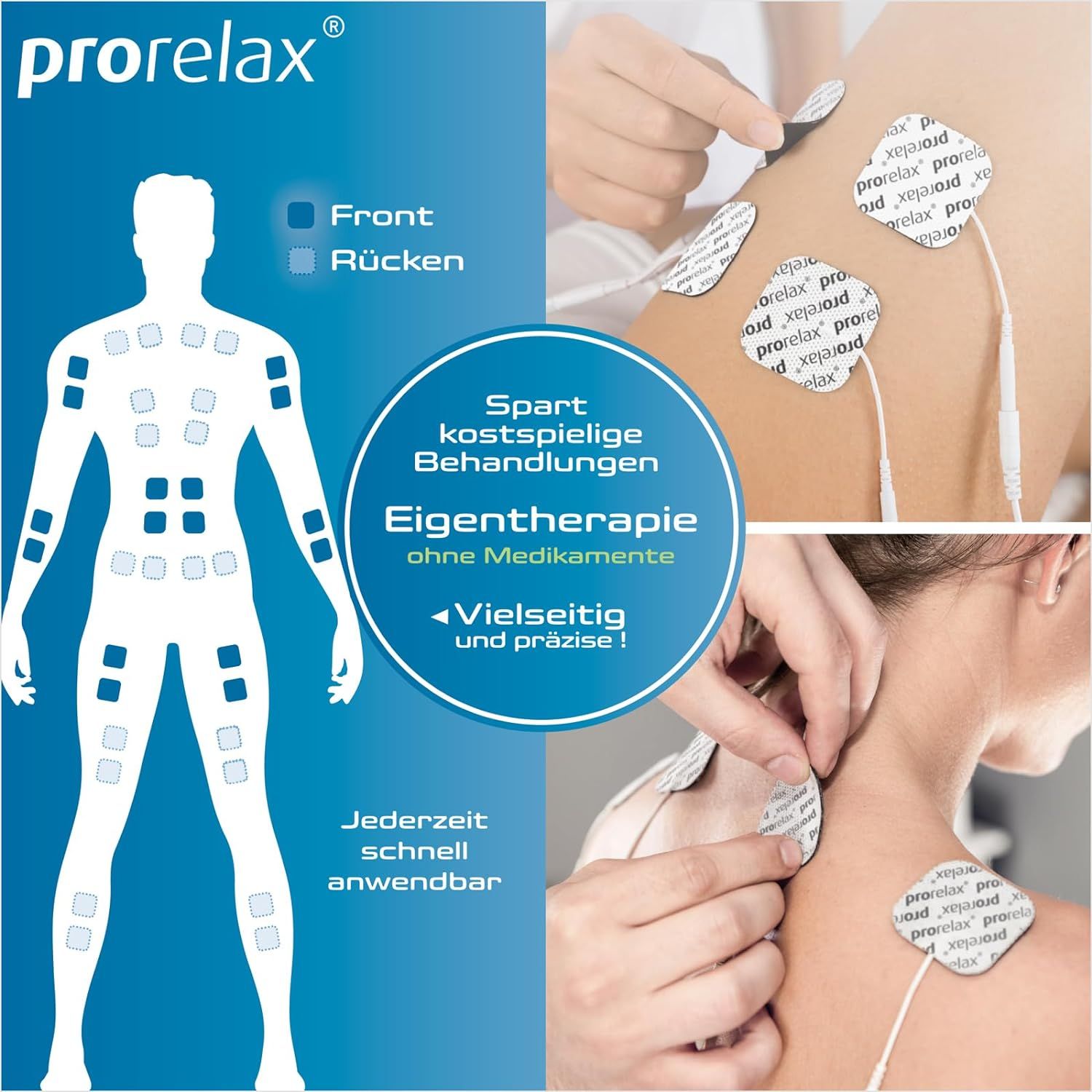 prorelax TENS/EMS Trio+