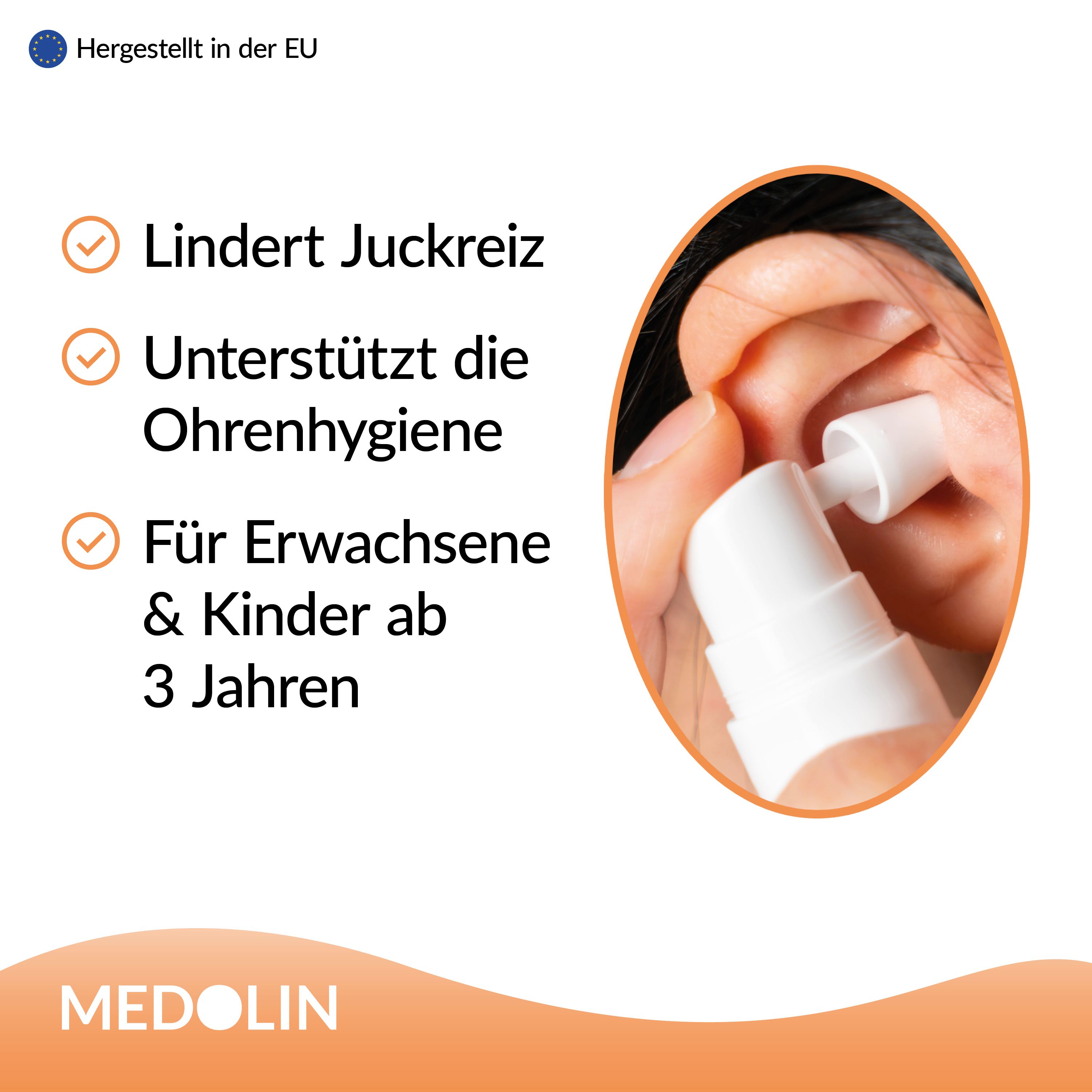 Medolin® Anti Ohrenschmalz 3er Set