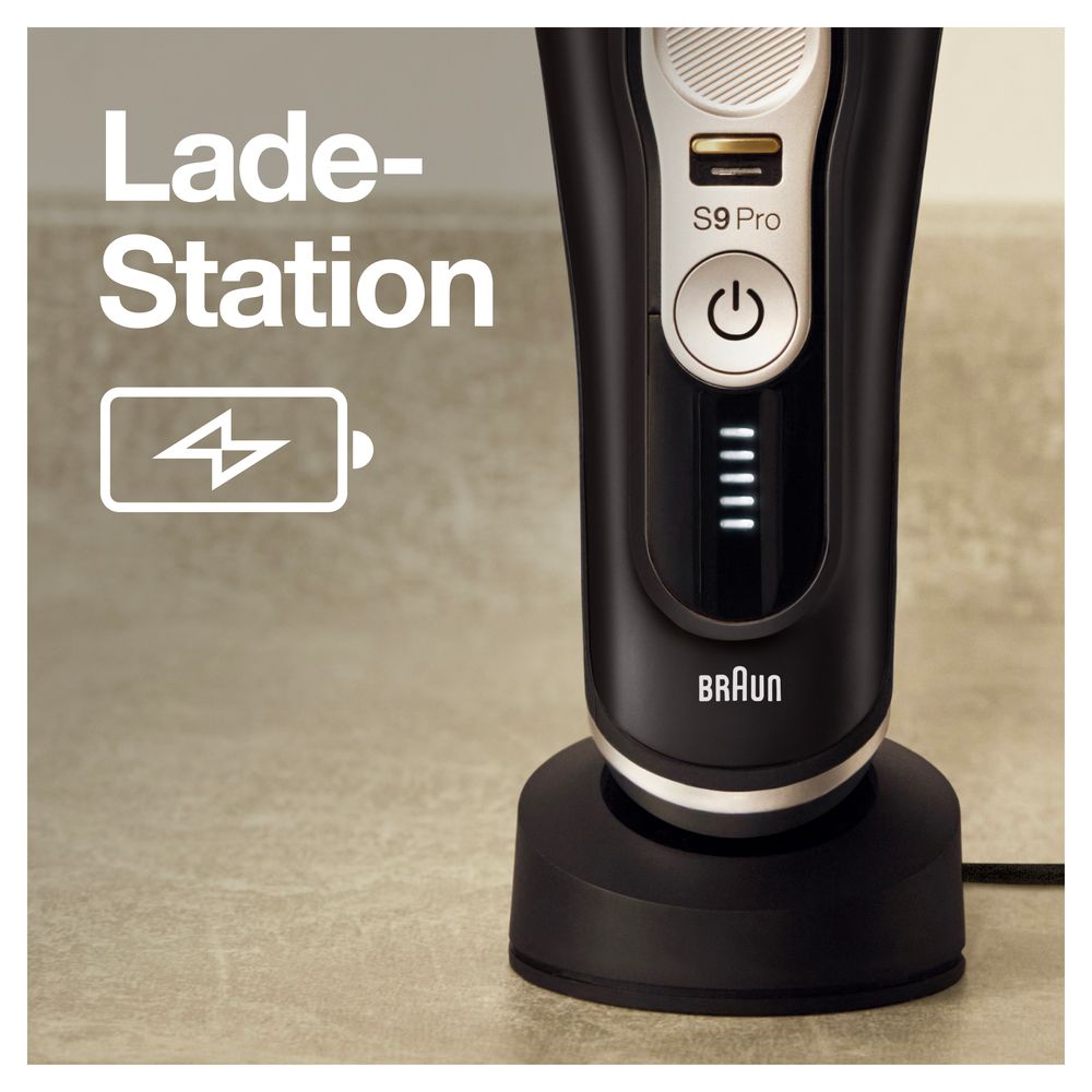 Braun - Elektrischer Rasierer "Series 9 - 9410s wet&dry" in Schwarz
