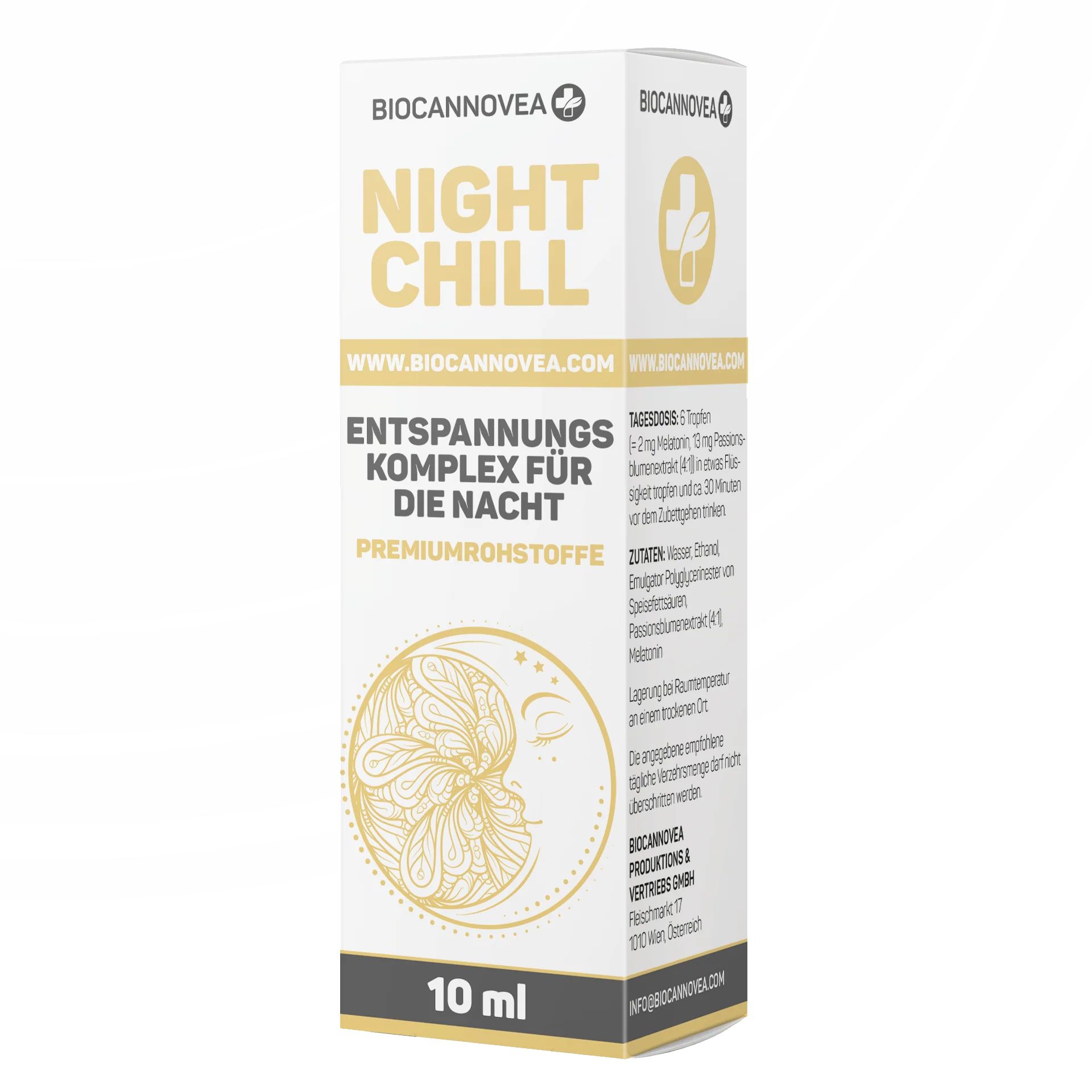 Biocannovea Night Chill – Komplex für die Nacht