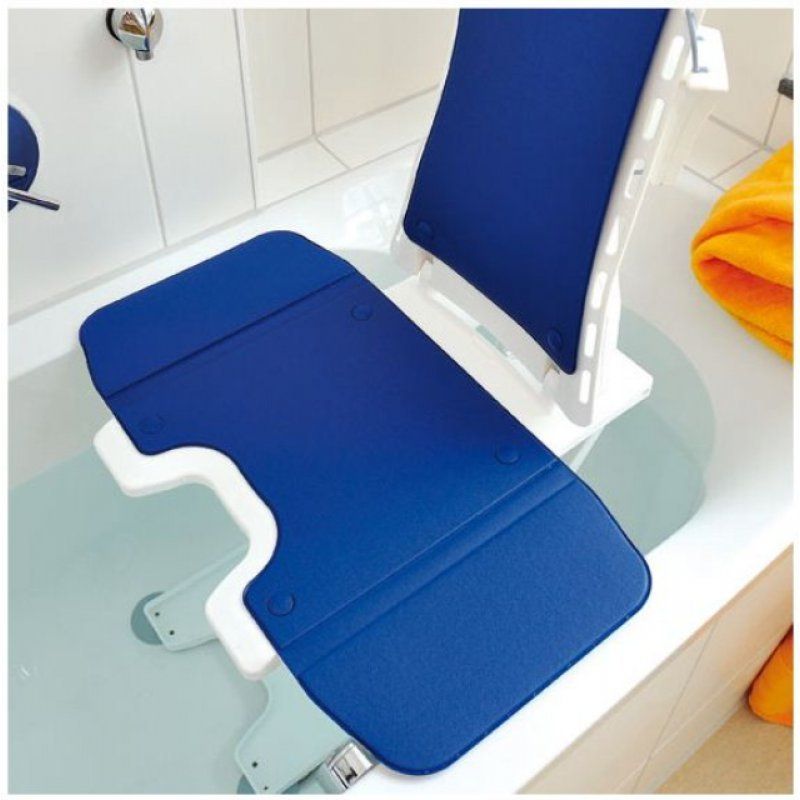 Drive Medical Badewannenlift Bellavita Premium Komfort Bezug blau