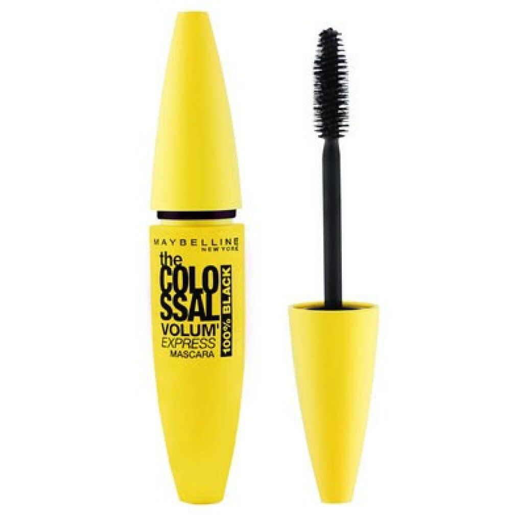 Maybelline The Colossal Volume Express Mascara, 100% Schwarz.