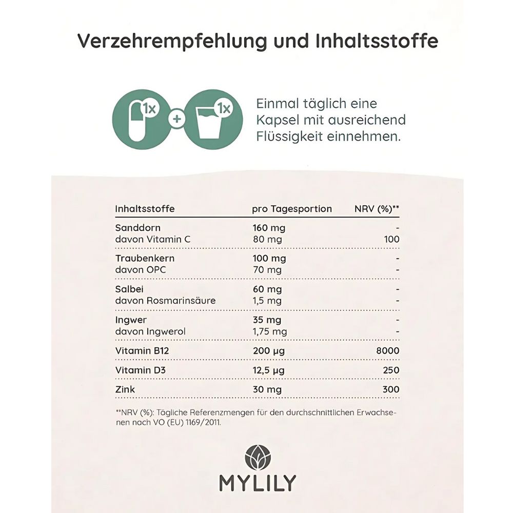 MYLILY Zink + Vitamin C