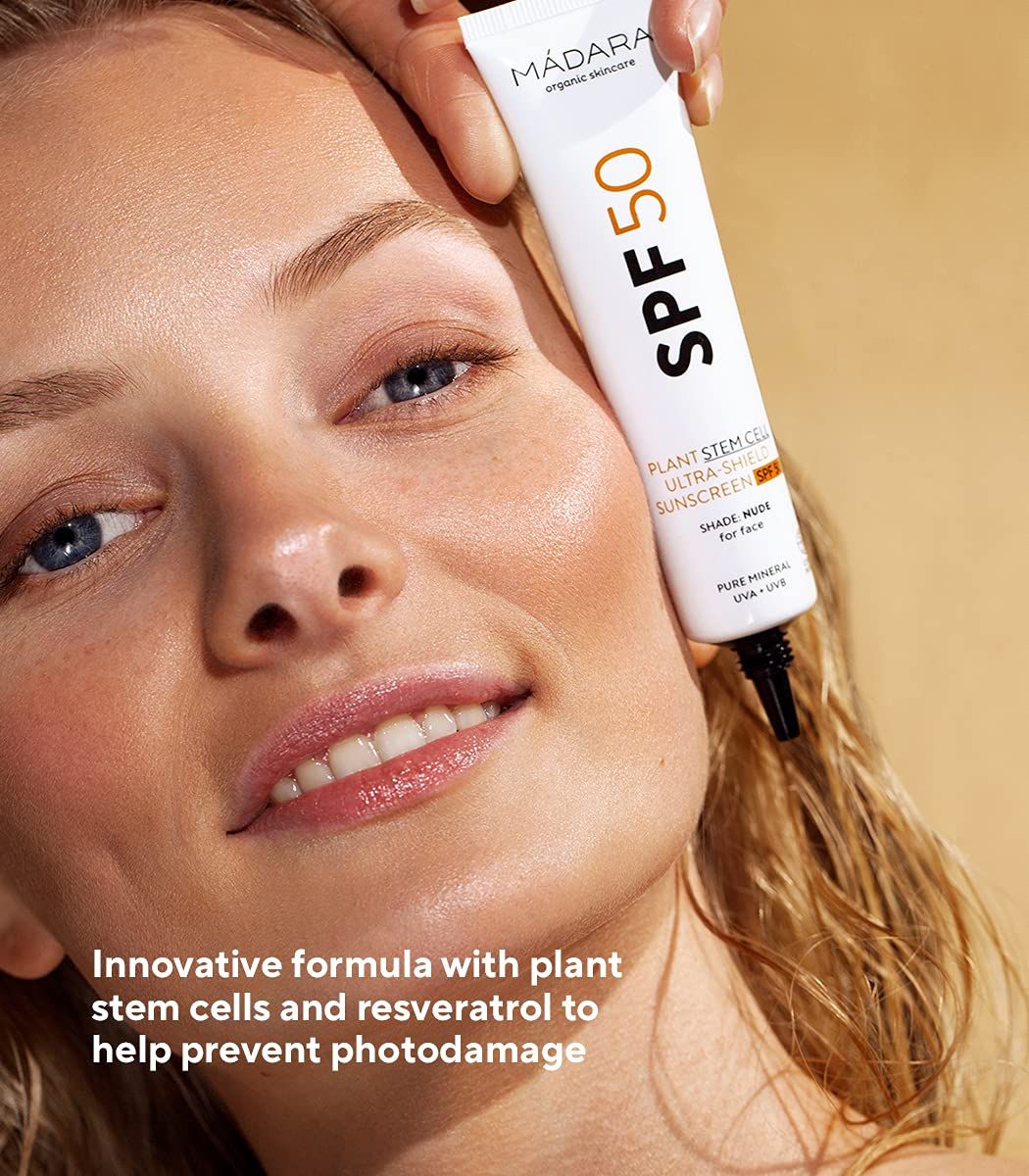 MADARA Organic Skincare | Sonnencreme Gesicht 50 Ultra-Shield Sonnenschutz