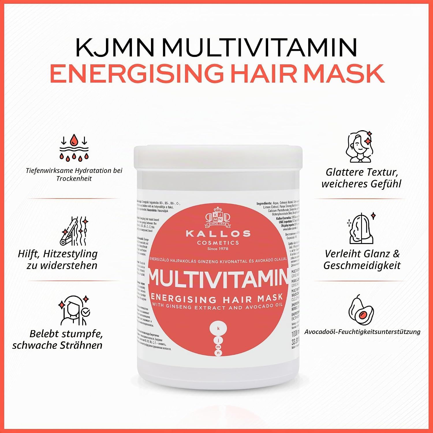 Kallos Multivitamin Haarmaske