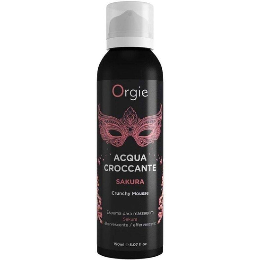 Orgie - Acqua Croccante Crunchy Mousse Sakura 150 ml