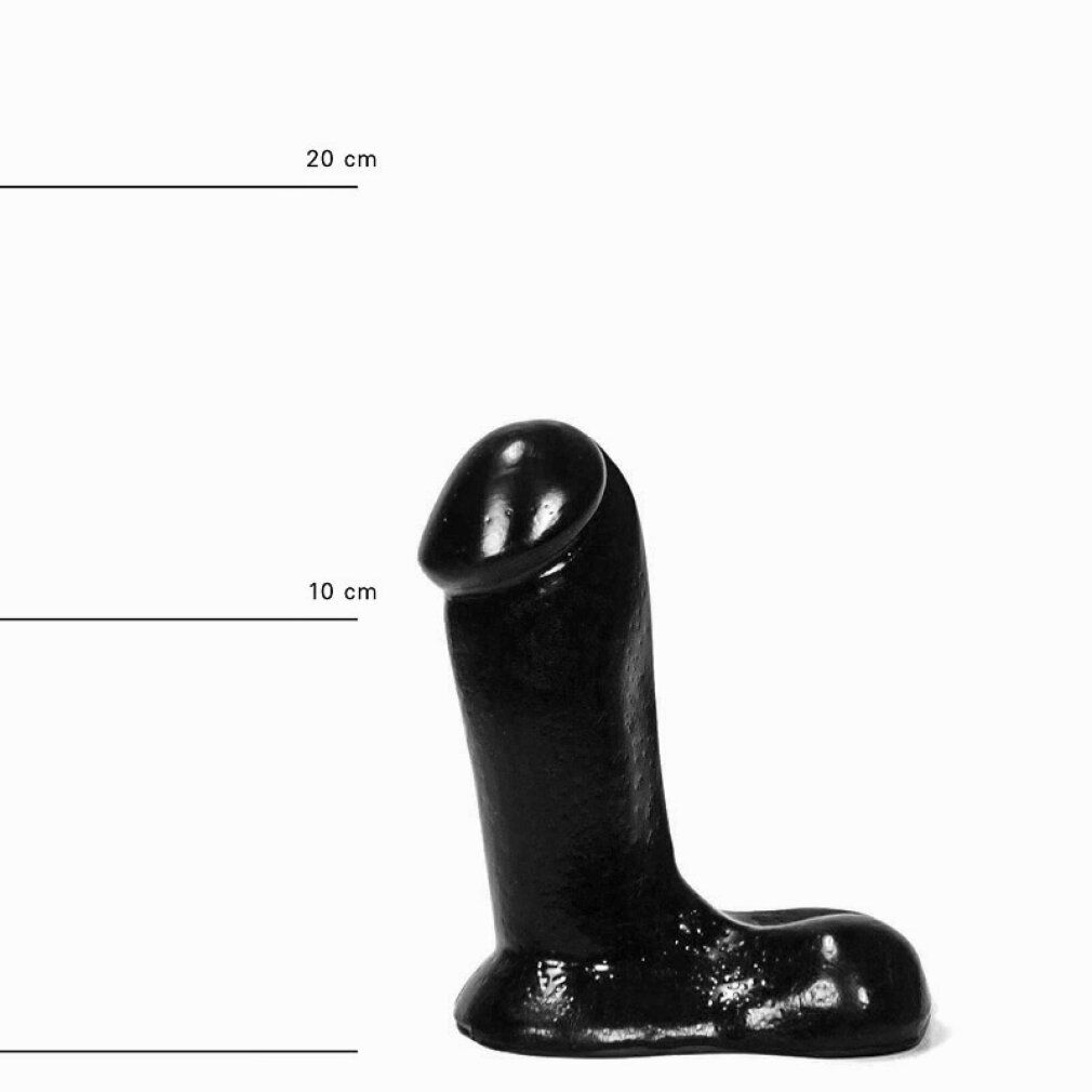 All Black - Dunker Dildo mit breiter Basis