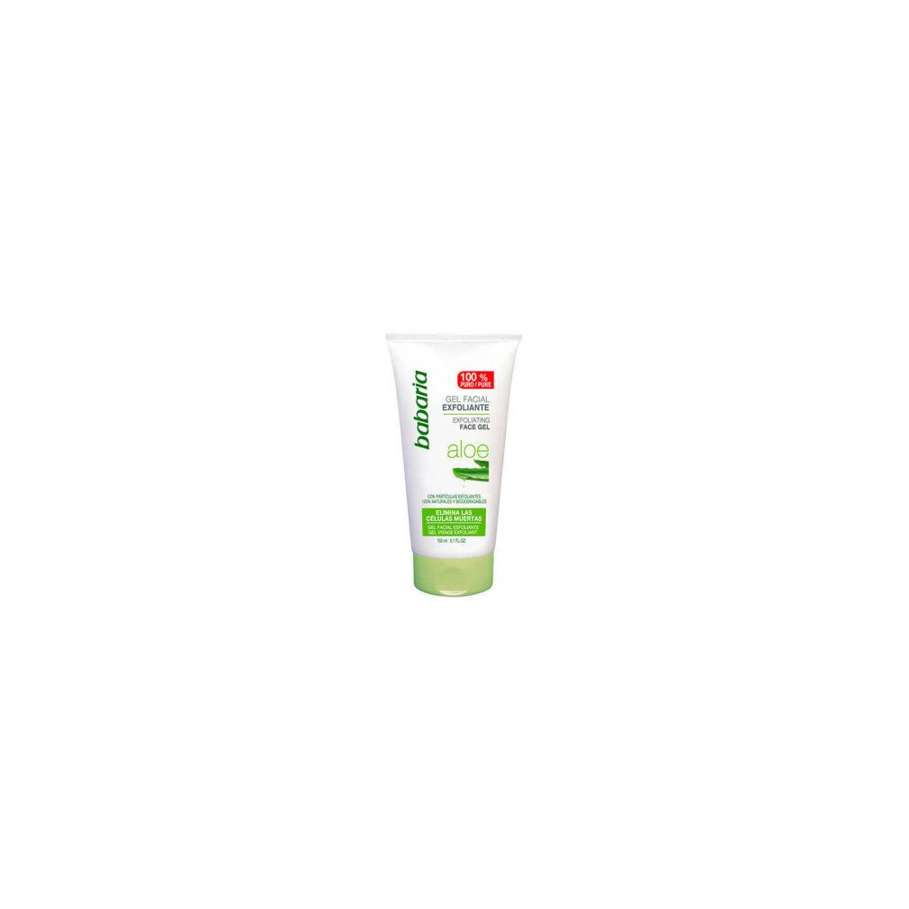 Babaria gel facial exfoliante aloe