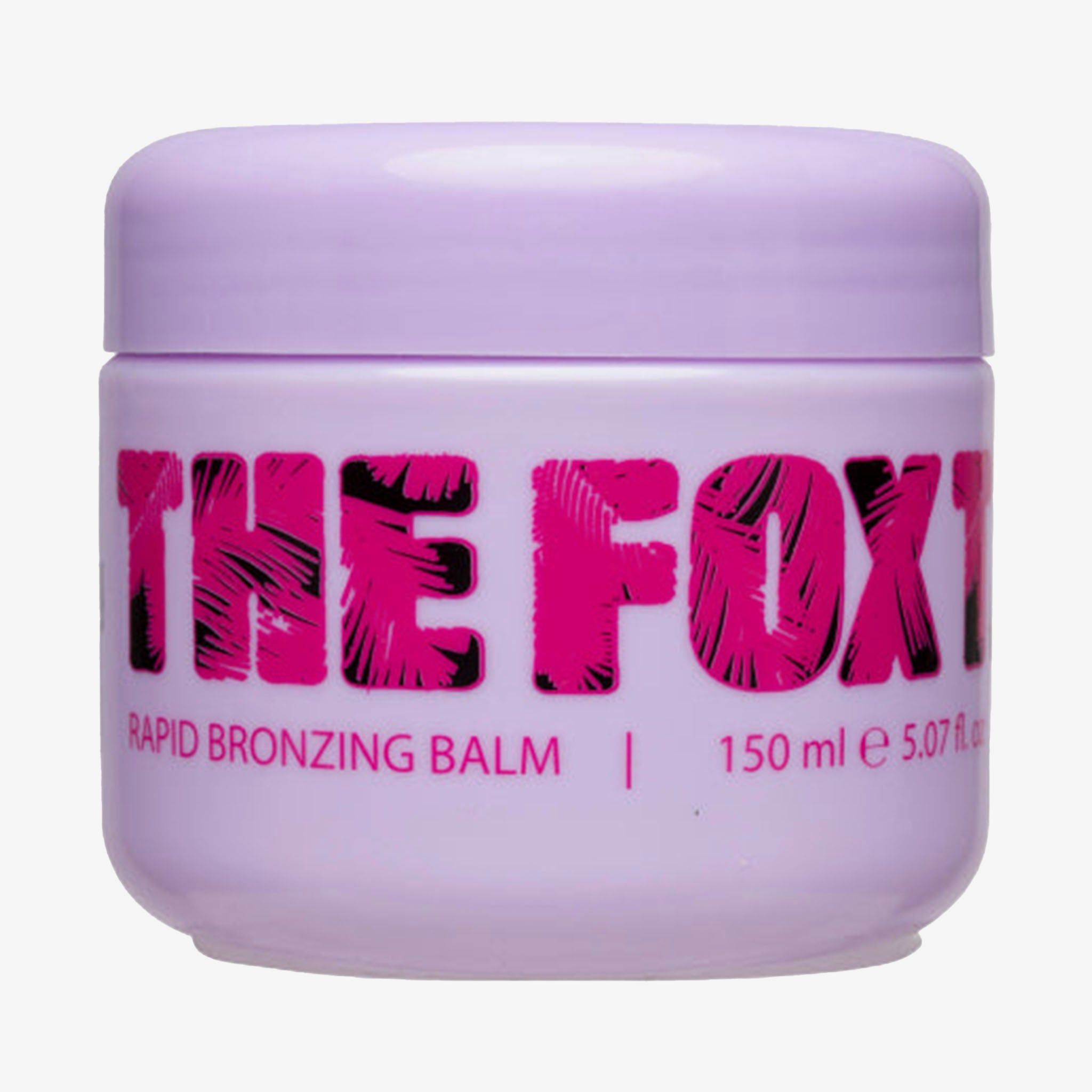 The Fox Tan Rapid Bronzing Balm, Bräunungsbeschleuniger ohne Selbstbräuner, Kakaobutter, 150 ml