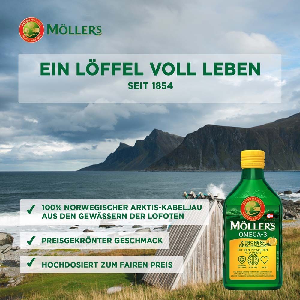 Rückseite der grünen Flasche. Enthält Informationen zu Inhaltsstoffen, Nährwerten und Zertifizierungen. 250 ml.