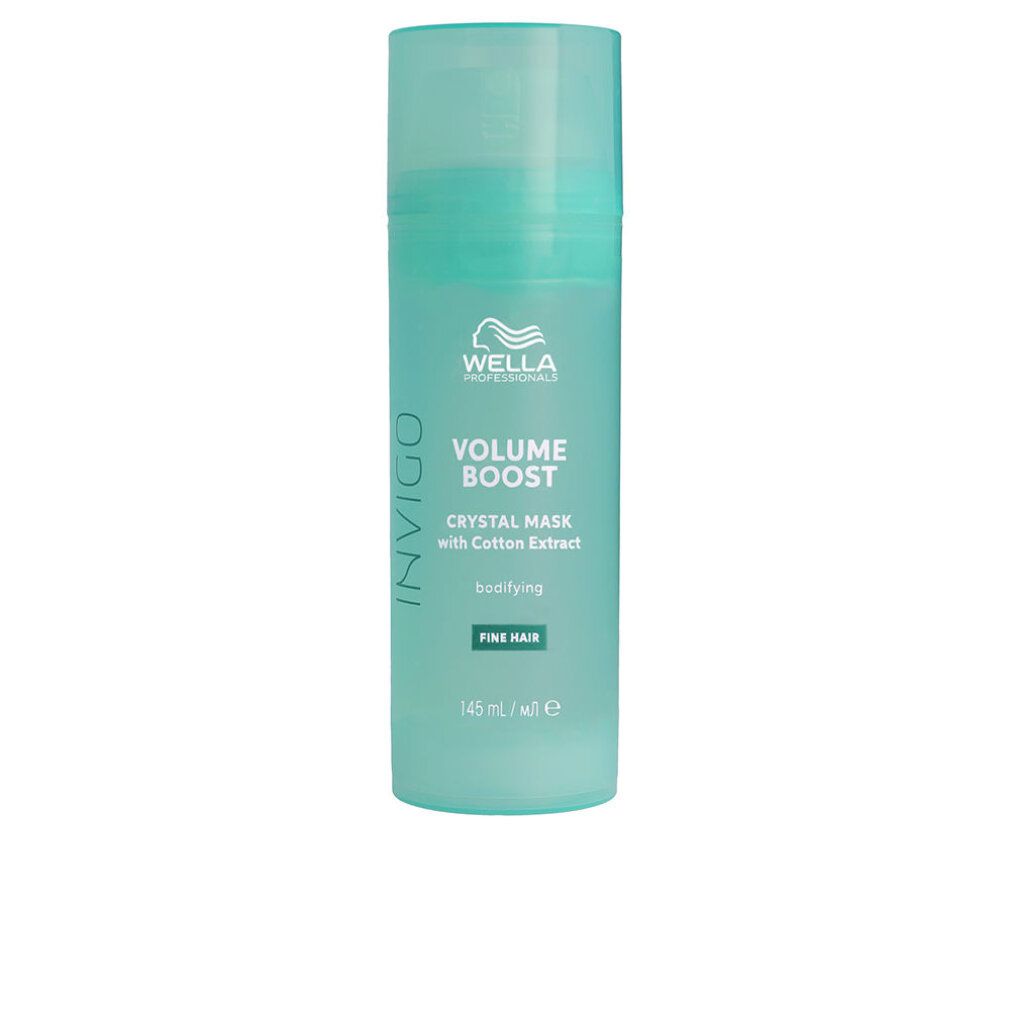 Wella Invigo Volume Boost Crystal Maske für feines Haar, 145 ml.