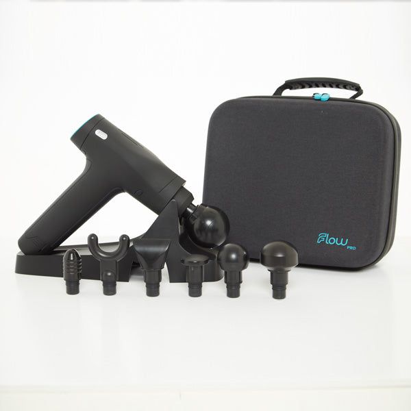 Flow® PRO Massagepistole. Profi Muskel Massagegerät mit 14mm Amplitude ...