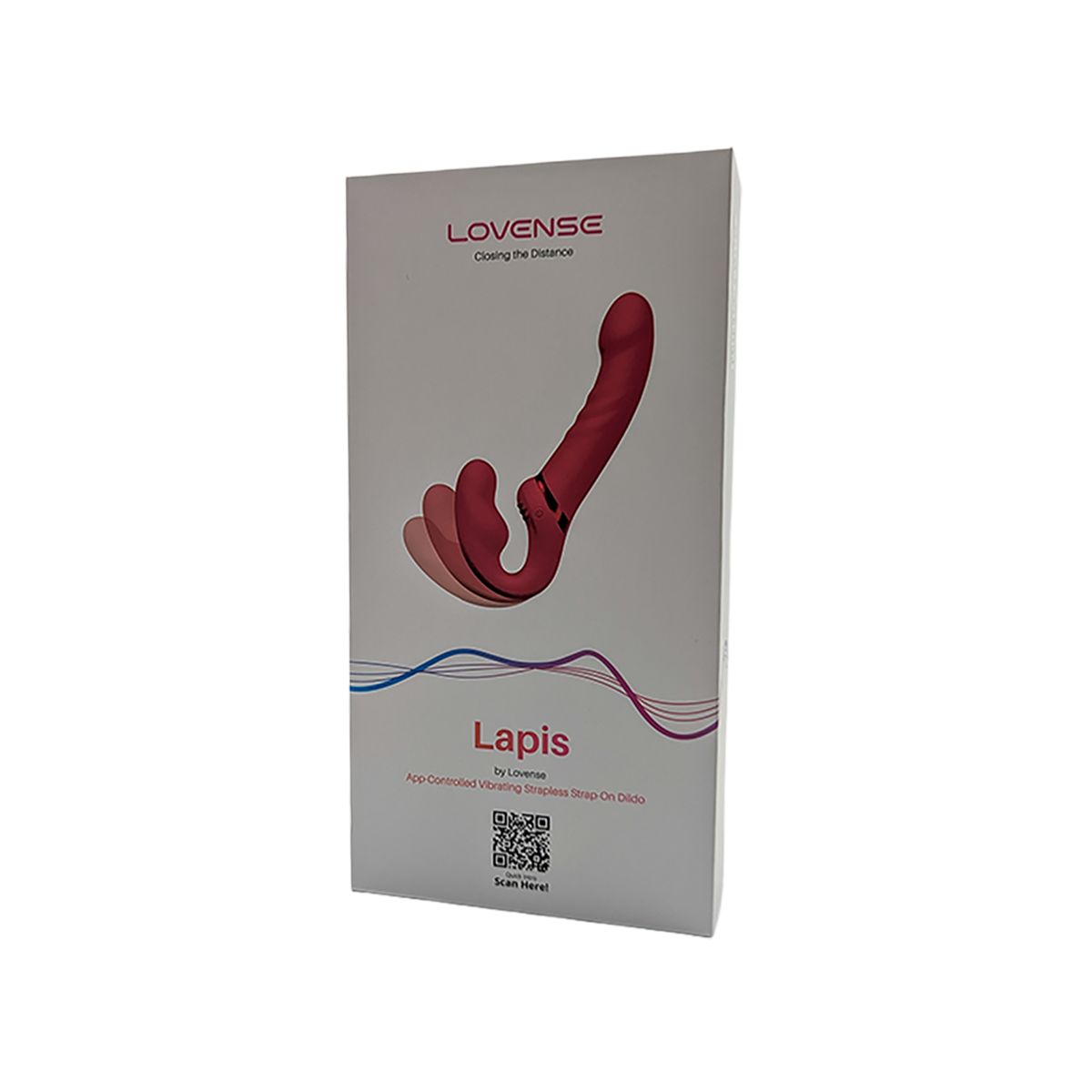 Lovense Lapis: App-gesteuerter, vibrierender Wearable-Stab.