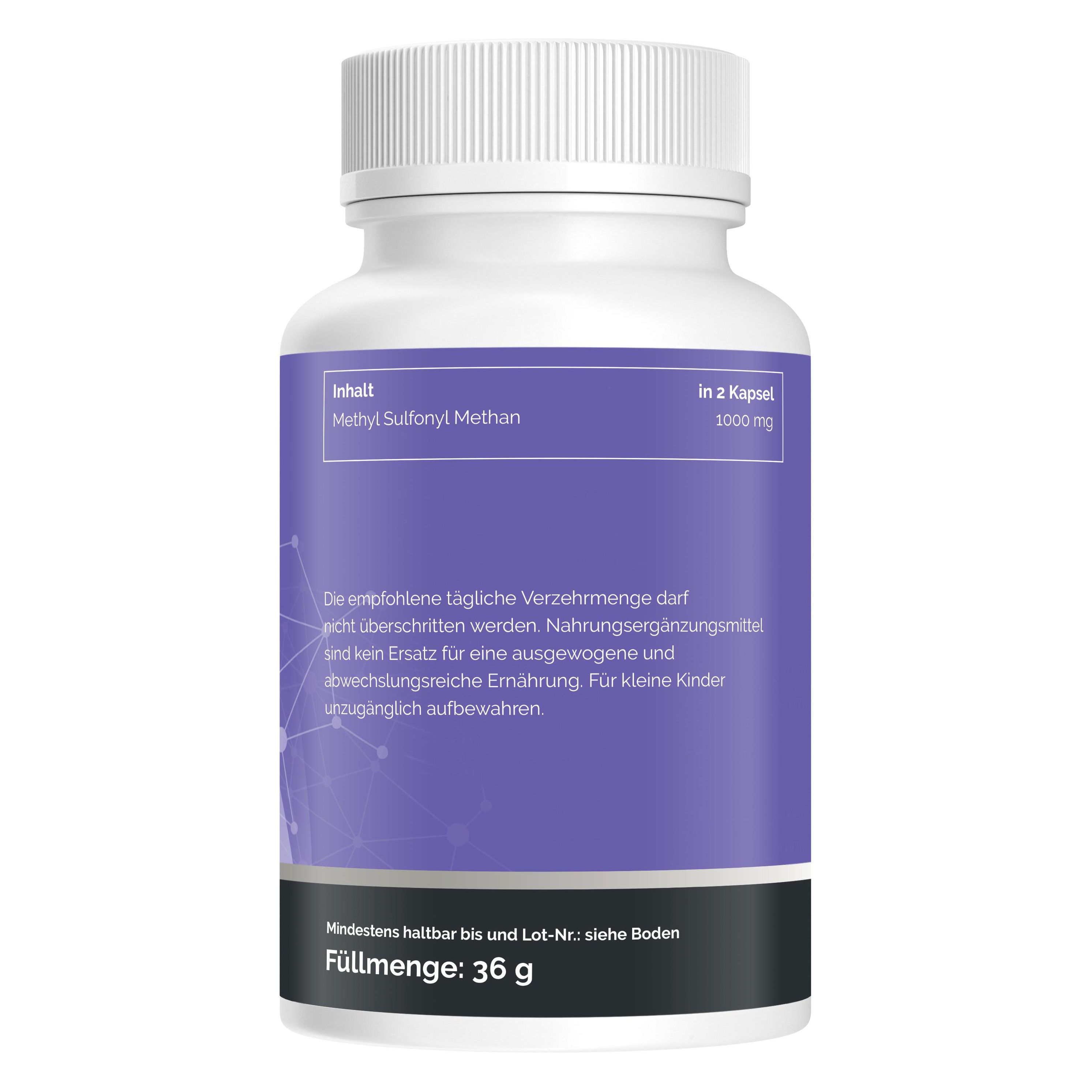 Natural Pro | MSM 1000 MG Tagesdosis HOCHDOSIERT