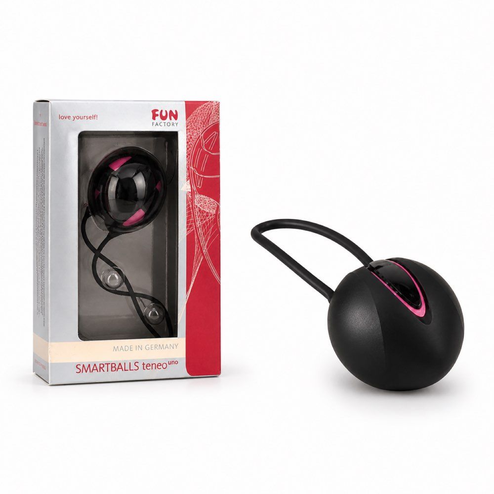 Fun Factory Smartball Uno - Pink - Schwarz