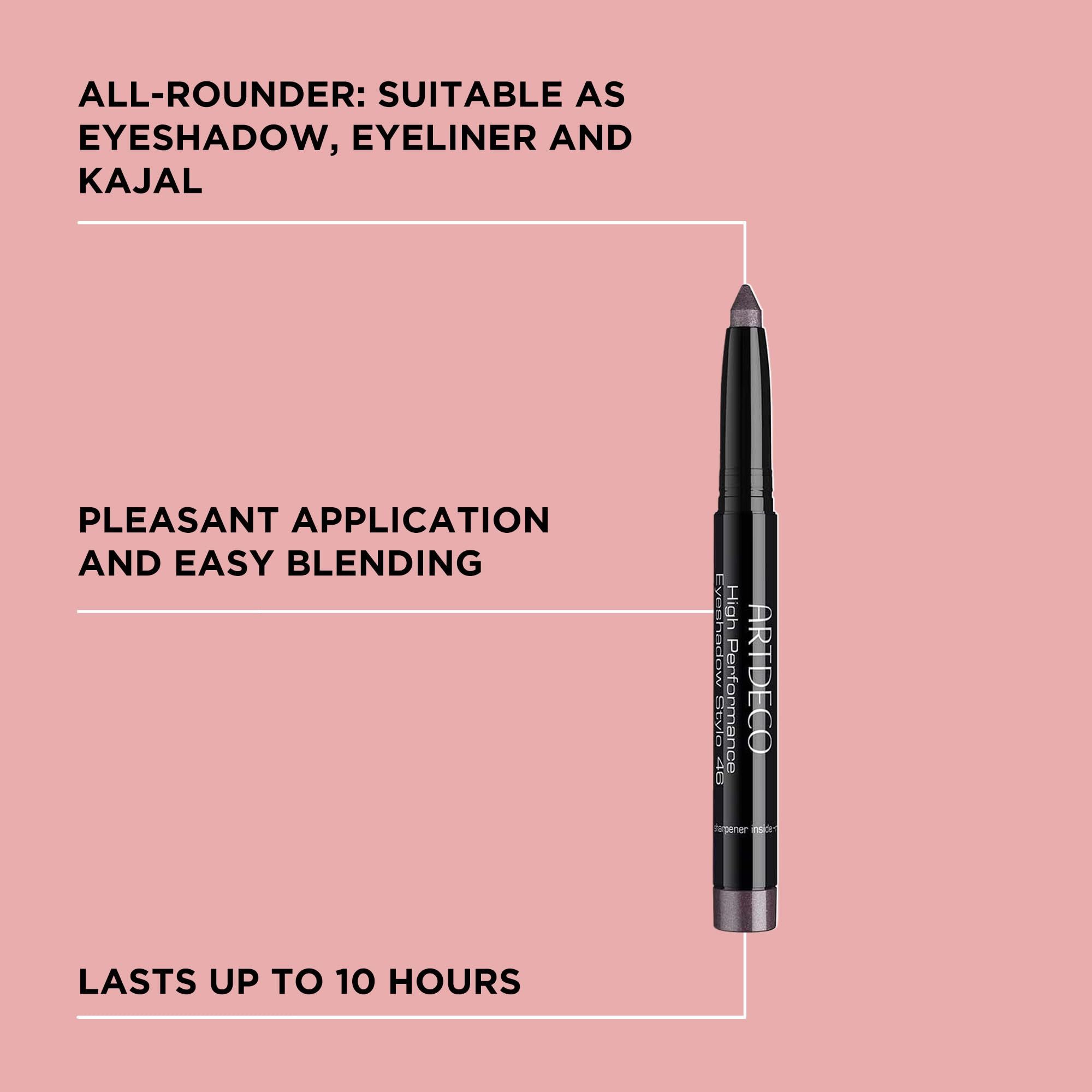 ARTDECO SOMBRA STYLO HIGH PERFORMANCE. Stift, Text: Augen-Lidschatten, Eyeliner, Kajal.