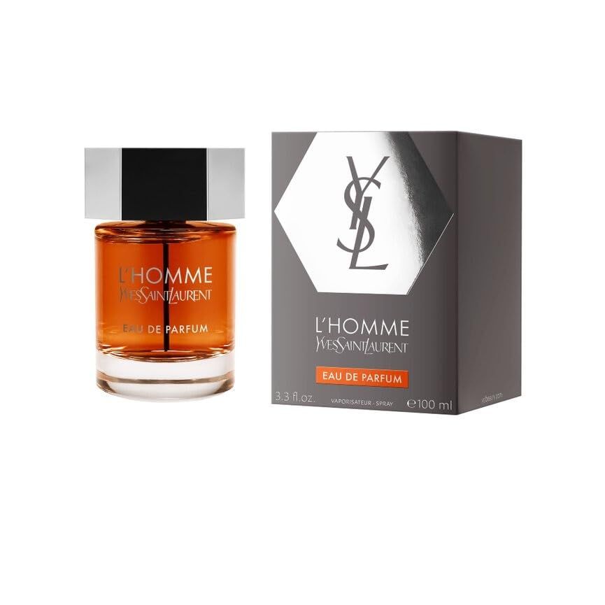 Yves Saint Laurent L'Homme Eau de Parfum Flakon und Verpackung.