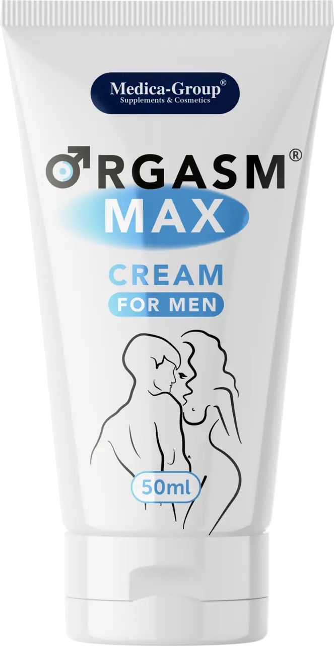 Medica-Group Orgasm Max Creme für Männer, 50ml Tube mit Applikator.