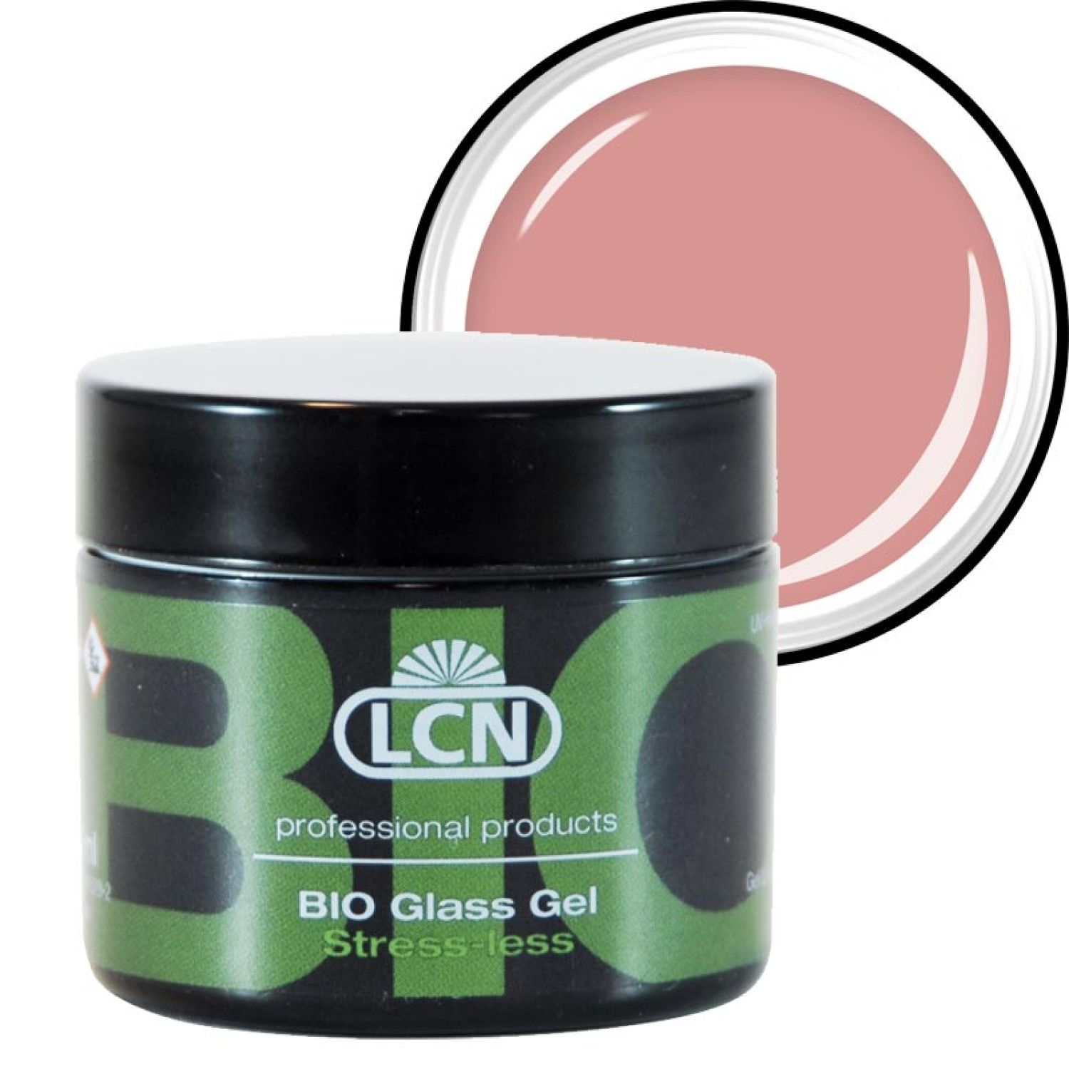 LCN Bio Glass Gel stress-less - nude