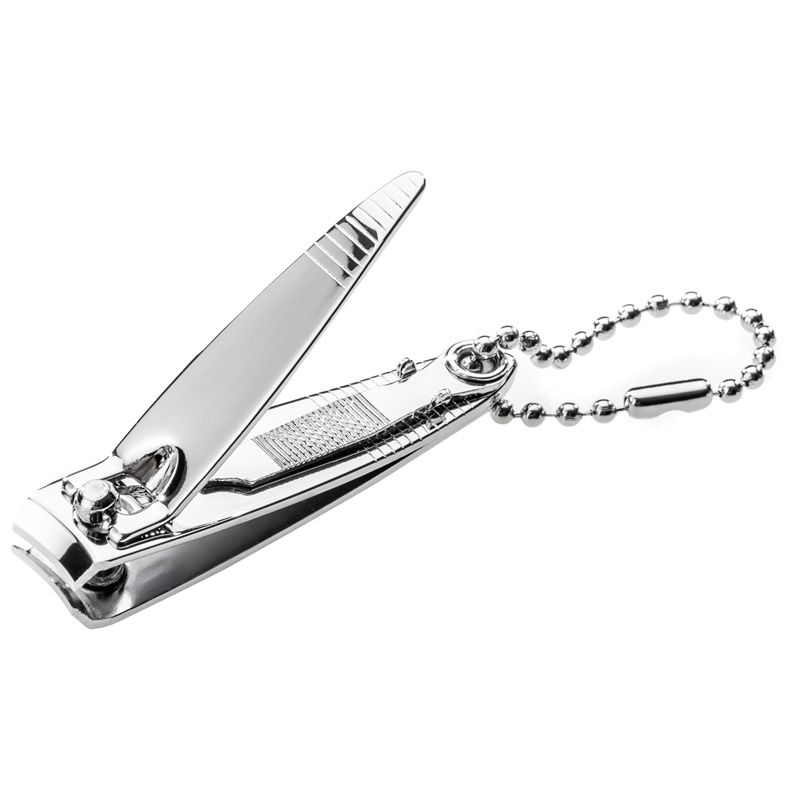 REMOS Nagelknipser mit Kette und integrierter Feile