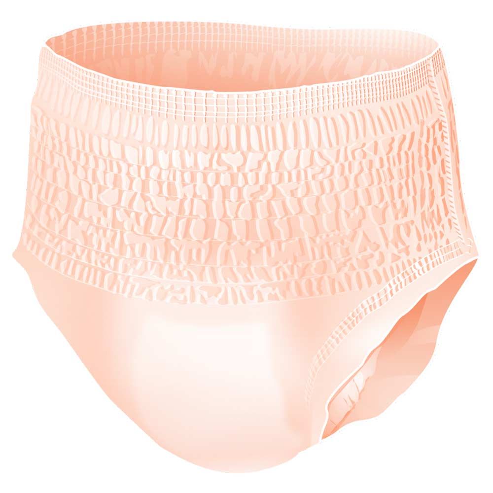 Seni Lady Pants M. Rosa Einweg-Pants. Elastischer Bund und Beinabschlüsse. Atmungsaktiv, geruchsneutral, latexfrei.